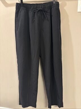 Old Navy Billie Black High Rise Trouser Pants Size Medium Petite